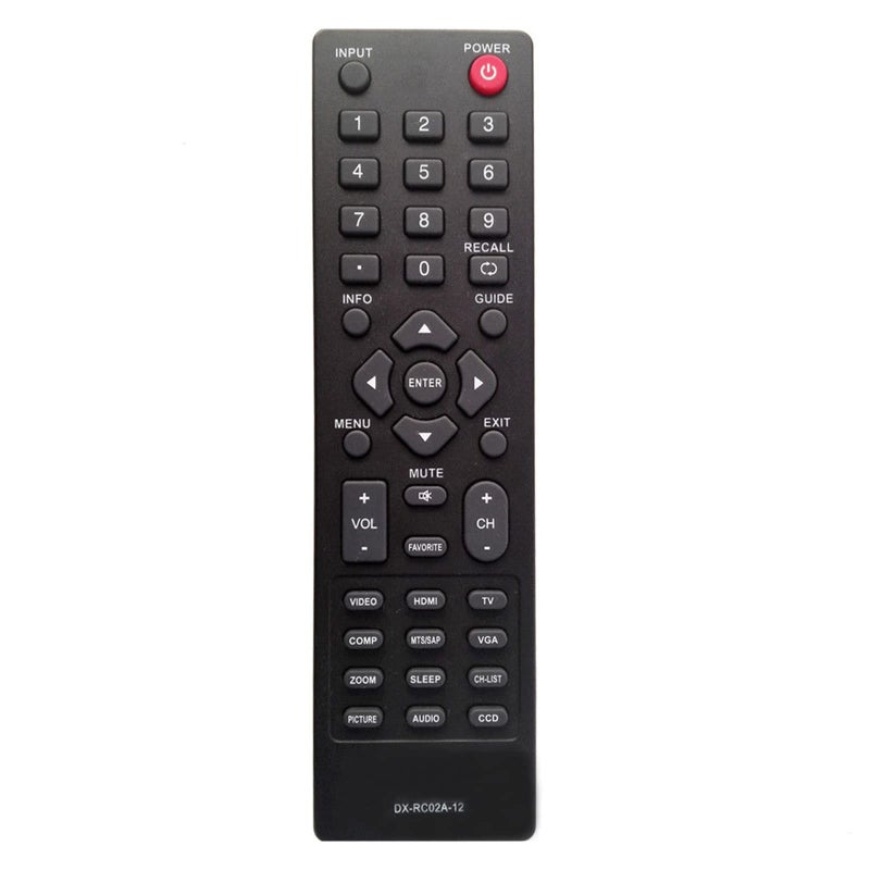 Beyution New DX-RC01A-12 DX-RC02A-12 DX-RC01A-13 LCD LED TV Replaced Remote fit for DYNEX TV DX-46L262A12 DX-32L230A12; DX-46L260A12 DX-24L230A12 DX-19E220A12 DX-40L260A12 DX-15E220A12 DX-42E250A12 DX-37L200A12 DX-46L261A12 DX-19L200A12 DX-32L221A12 DX-32L200A12 DX-24L200A12 DX-32E250A12 DX-40L261A12 DX-32L200A12 - Image 1
